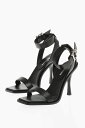 DSQUARED2 ディースクエアード パンプス HSW020701500001 M802 レディース LEATHER ANKLE-STRAP SANDALS WITH SILVER-TONE BUCKLE HEEL 10C 【関税・送料無料】【ラッピング無料】 dk