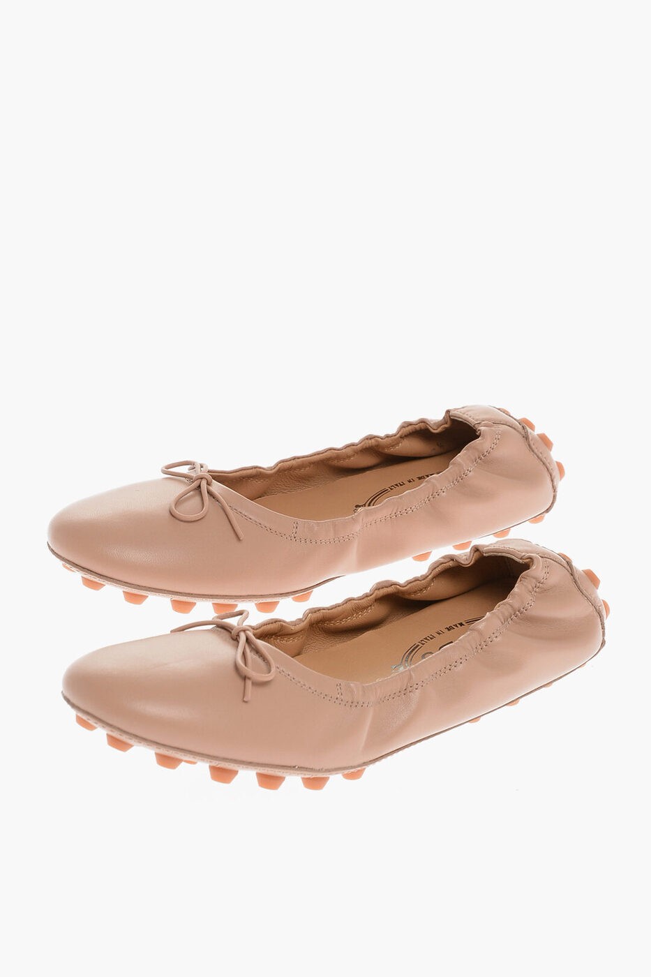 TOD'S トッズ フラットシューズ XXW76K0HD20 SOM M033 レディース LEATHER 76K BALLET FLATS WITH GROMMETS ON SOLE 【関税・送料無料】【ラッピング無料】 dk