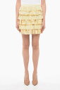 ラブシャックファンシー LOVESHACKFANCY スカート レディース Skirts PRINTED SILK RUFFLED MINI SKIRT LS6141420LMDRM 関税 送料無料 ラッピング無料 2020SS dk
