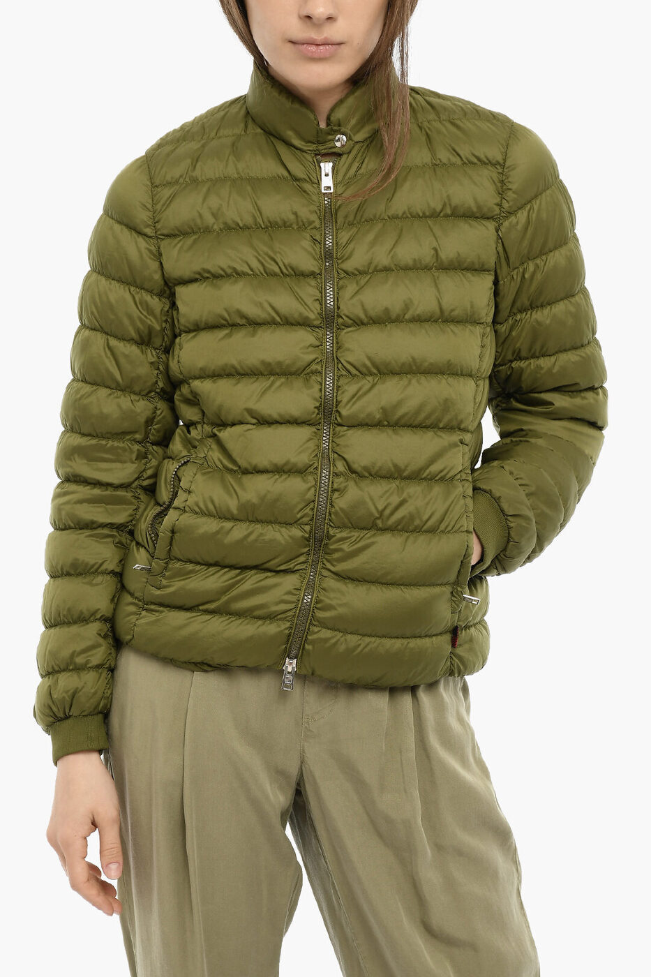 ウールリッチ ダウンジャケット レディース WOOLRICH ウールリッチ ジャケット CFWWOU0191FRUT1585 6168 レディース SOLID COLOR MAYFLOWER LIGHTWEIGHT DOWN JACKET WITH ZIPPED CL 【関税・送料無料】【ラッピング無料】 dk