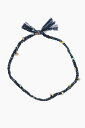 【15,000円以上ご購入で1,000円OFF！】 ALANUI アラヌイ ジュエリー LMOB005S23-KNI001 4685 メンズ BANDANA MOTIF COTTON NECKLACE WITH SEASHELLS AND BEADS 【関税・送料無料】【ラッピング無料】 dk