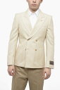 グッチ GUCCI グッチ ジャケット 722468ZAEA25962 メンズ DOUBLE-BREASTED COTTON BLAZER WITH PEAK LAPEL 【関税・送料無料】【ラッピング無料】 dk