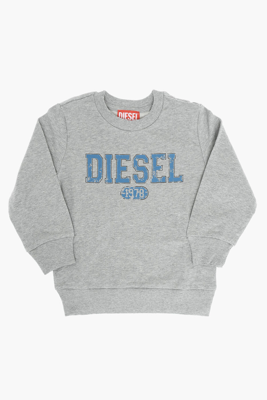 DIESEL ディーゼル スウェット J01865 KYAXI K963 ボーイズ RED TAG BRUSHED COTTON SLEO CREW-NECK SW..