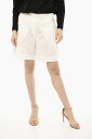 ウールリッチ WOOLRICH ズボン パンツ レディース Trousers DOUBLE PLEATED SHORTS WITH BELT LOOPS COWWSHO0350UT1509 817 関税 送料無料 ラッピング無料 2020SS dk