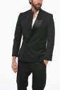 【15,000円以上1,000円OFF!!】 ALEXANDER MCQUEEN アレキサンダー マックイーン ジャケット 730847/QUU911000 メンズ DOUBLE BREASTED BLAZER WITH ASYMMETRIC LAPEL 【関税・送料無料】【ラッピング無料】 dk