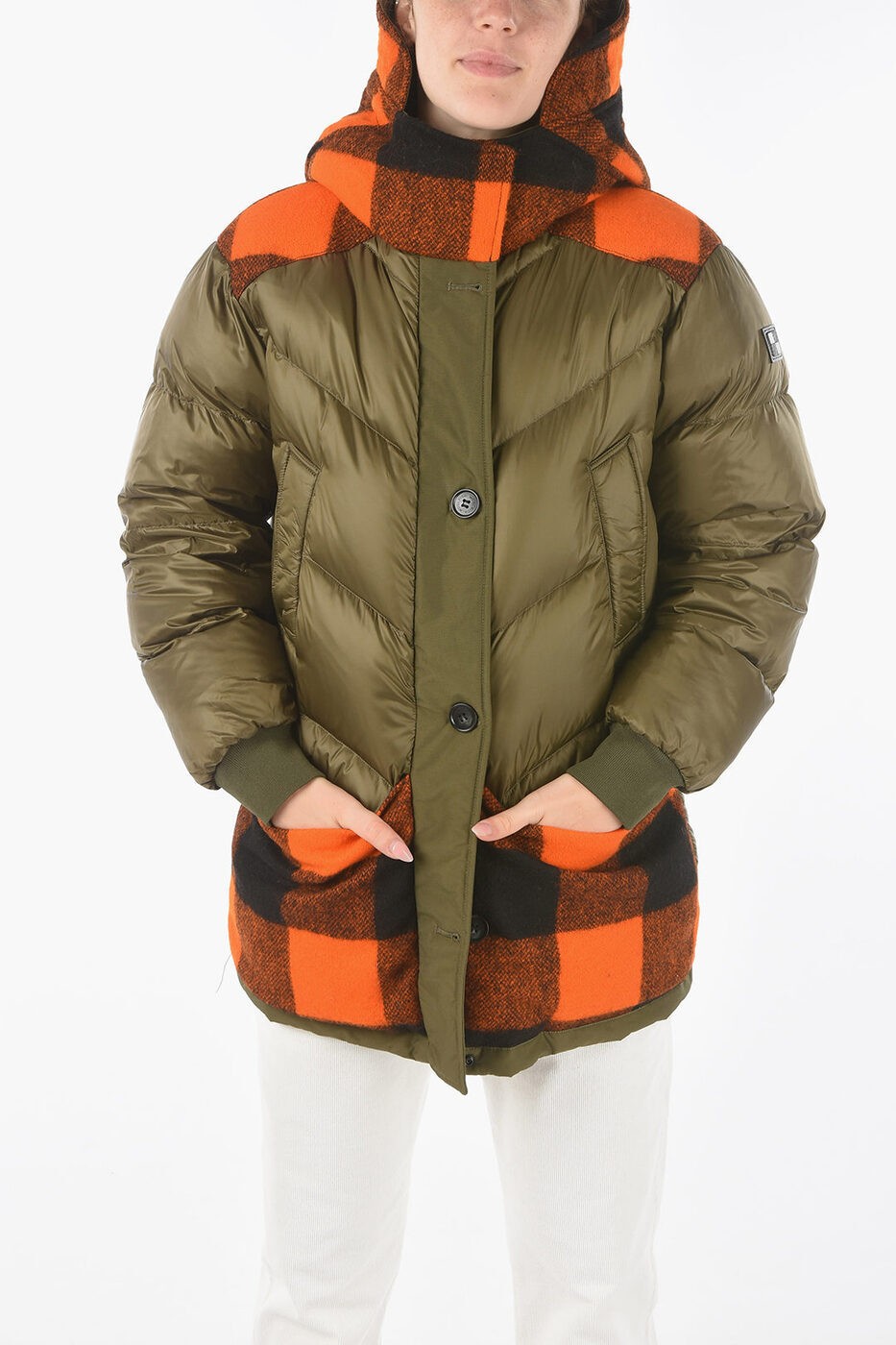 ウールリッチ ダウンジャケット レディース WOOLRICH ウールリッチ ジャケット COWWCPS2768UT0001 AOL レディース CONTRASTING DETAILS REVERSIBLE DOWN JACKET 【関税・送料無料】【ラッピング無料】 dk