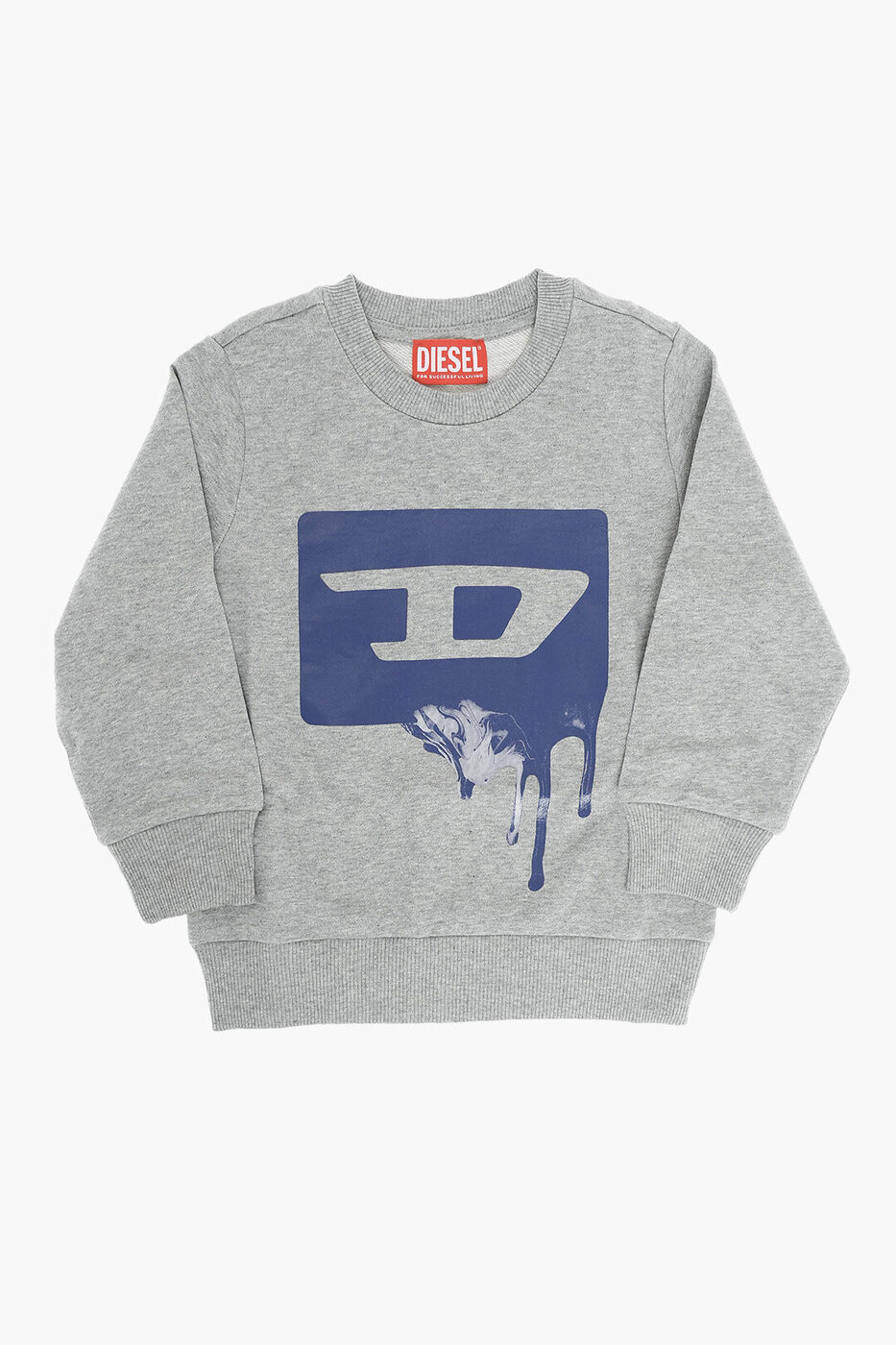 DIESEL ディーゼル スウェット J01866 KYAXI K963 ボーイズ RED TAG BRUSHED COTTON SABLY CREW-NECK S..