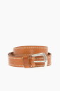 【本日0の付く日ポイント4倍!!】 WOOLRICH ウールリッチ ベルト COWRACC0012LE02 7006 レディース LEATHER BELT WITH SILVER EFFECT BUCKLE 30MM 【関税・送料無料】【ラッピング無料】 dk