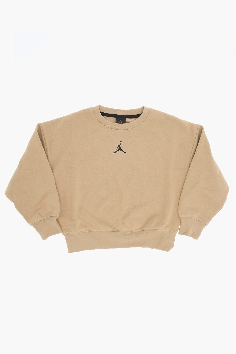 NIKE KIDS ナイキ トレーナー 45C387-X0L ガールズ AIR JORDAN FLEECED COTTON BLEND CREW-NECK SWEATS..