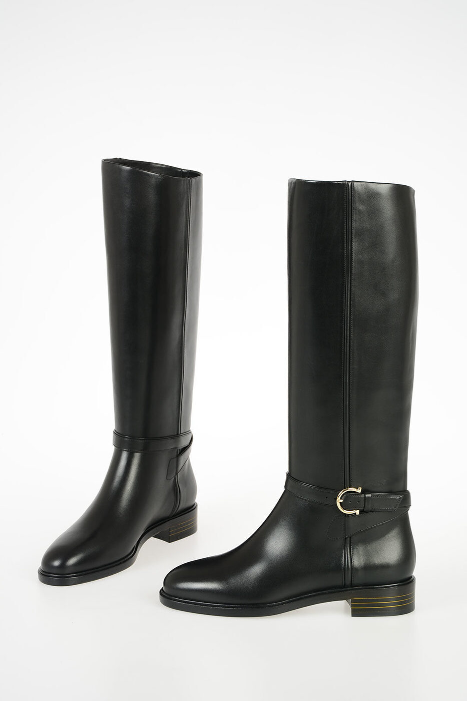 サルヴァトーレ・フェラガモ FERRAGAMO フェラガモ ブーツ 0644472 レディース LEATHER FAMOUS BOOTS 【関税・送料無料】【ラッピング無料】 dk