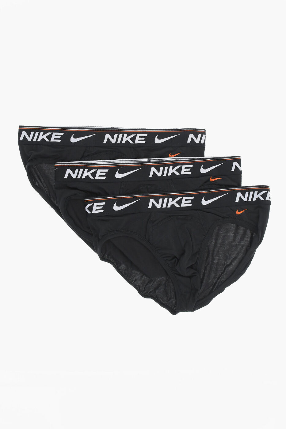 ʥ NIKE   Underwear SET OF 3 DRI-FIT BRIEFS WITH LOGOED ELA...