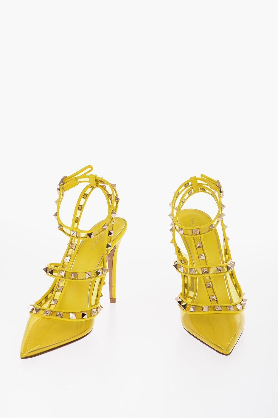 【毎月1日はエントリーでポイント3倍！】 VALENTINO バレンチノ パンプス 2W0S0393LFC N5A レディース POINTED STUDDED SANDALS CLEAR EFFECT HEEL 10 CM 【関税・送料無料】【ラッピング無料】 dkのサムネイル