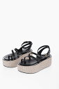 MAX MARA マックス マーラ フラットシューズ 2345210338600 015 レディース LEATHER SANDALS WITH PLATFORM 6 CM  dk