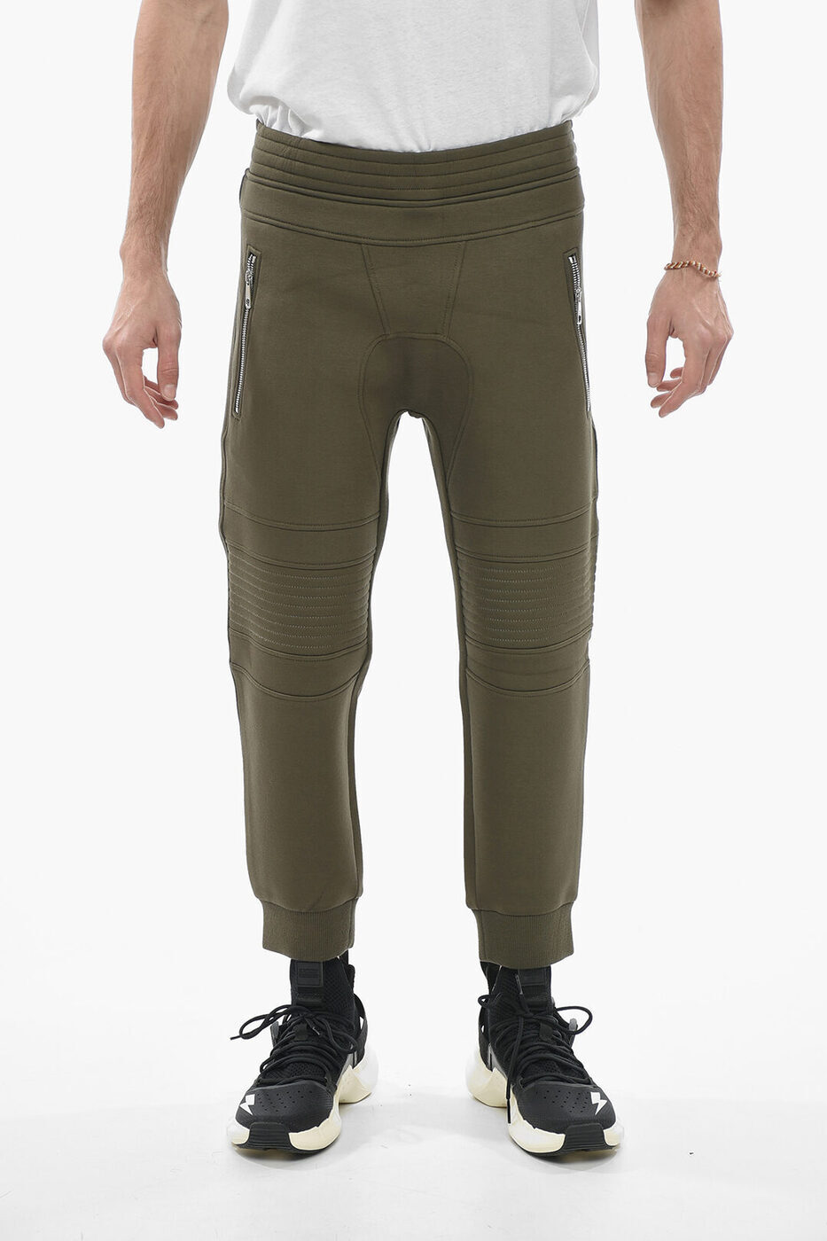 NEIL BARRETT ニール バレット パンツ BJP002H R500S 417 メンズ LOW WIASTED SKINNY FIT BIKER PANTS 【関税 送料無料】【ラッピング無料】 dk