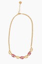 ディオール ネックレス（レディース） CHRISTIAN DIOR ディオール ジュエリー N1461CDNLQ 874 レディース GOLDEN-EFFECT CHAIN NECKLACE WITH CD MONOGRAM 【関税・送料無料】【ラッピング無料】 dk