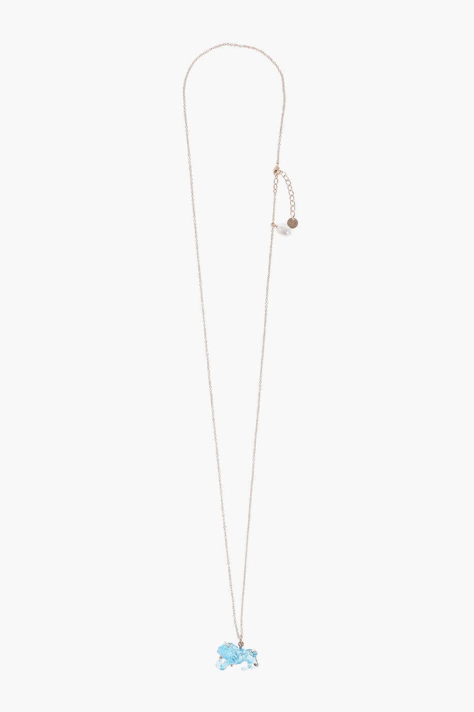 ディオール ネックレス（レディース） CHRISTIAN DIOR ディオール ジュエリー N1695CSVPL 308 レディース CHAIN NECKLACE WITH PLEXIGLASS PENDANT 【関税・送料無料】【ラッピング無料】 dk