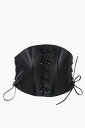 【15,000円以上1,000円OFF!!】 CHRISTIAN DIOR ディオール ベルト B0103CGDK 900 レディース LACE-UP LEATHER CORSET BELT WITH DOUBLE GOLDEN BUCKLE 260MM 【関税・送料無料】【ラッピング無料】 dk