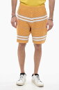 【15,000円以上ご購入で1,000円OFF！】 BURBERRY バーバリー パンツ 8065895 メンズ STRIPED CROCHET SHORTS WITH ELASTIC WAISTBAND 【関税・送料無料】【ラッピング無料】 dk