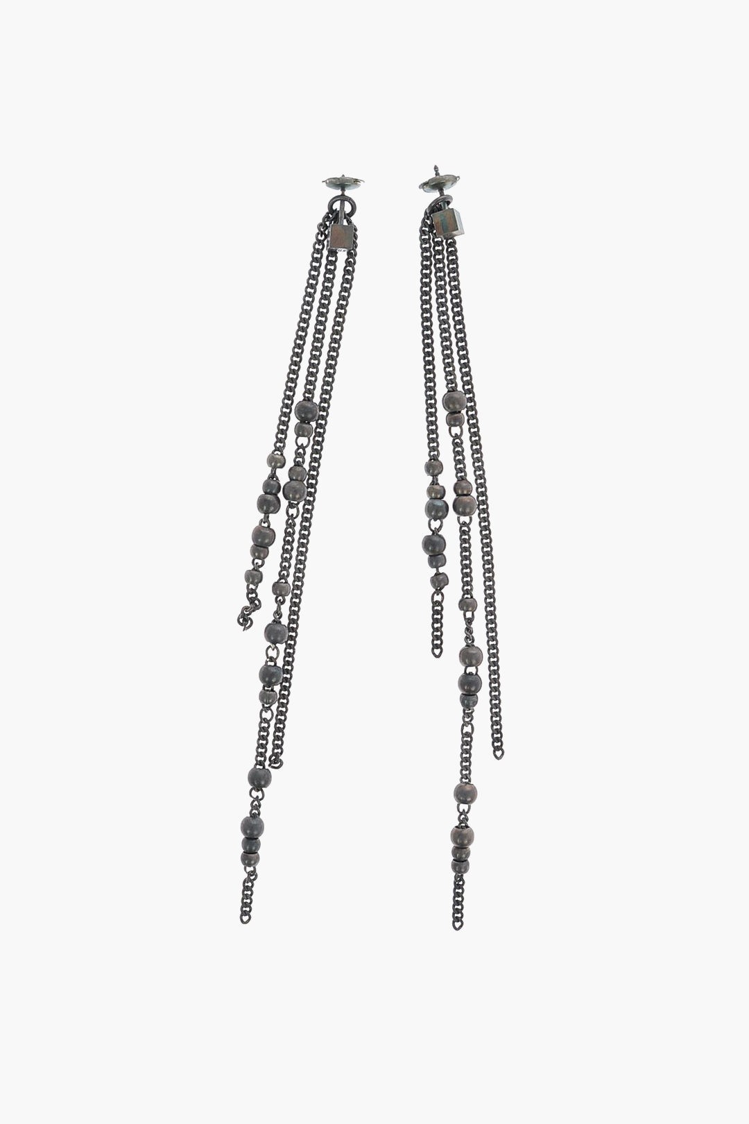 【本日5の付く日ポイント4倍!】 ANN DEMEULEMEESTER アン ドゥムルメステール ジュエリー 151 0325 001 011 メンズ SILVER PENDANTS EARRINGS 【関税・送料無料】【ラッピング無料】 dk