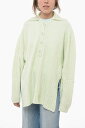 【15,000円以上1,000円OFF!!】 RUS ルース ニットウェア FF22003LG LIGHT SAGE レディース WOOL BLEND SWEATER WITH POLO NECK 【関税・送料無料】【ラッピング無料】 dk