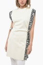 カール ラガーフェルド KARL LAGERFELD ワンピース ドレス レディース Dresses KNITTED CREW-NECK TUNIC DRESS WITH LOGOED BELT 231W2014101 関税 送料無料 ラッピング無料 2020SS dk