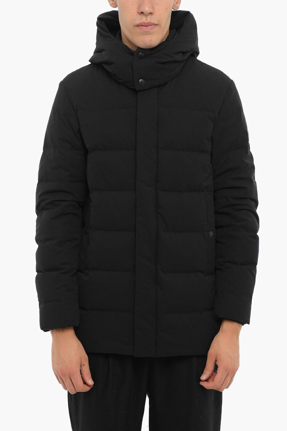WOOLRICH ウールリッチ ジャケット COWOLOW0009UT1046 100 メンズ SOLID COLOR SIERRA LONG DOWN JACKET WITH REMOVABLE HOOD AND 【関税・送料無料】【ラッピング無料】 dk