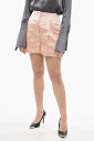 FENDI フェンディ パンツ FR6373A7L1F11AS レディース SILK SATIN DUCHESSE FLARED SHORTS 【関税・送料無料】【ラッピング無料】 dk