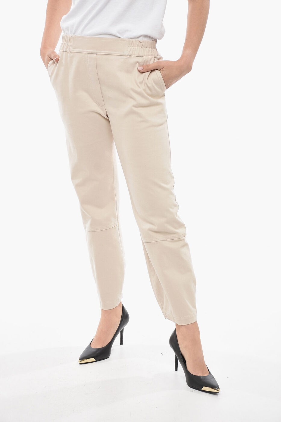 ȥ꡼ݥȥե GENTRYPORTOFINO ܥ ѥ ǥ Trousers STRETCH COTTON PA...