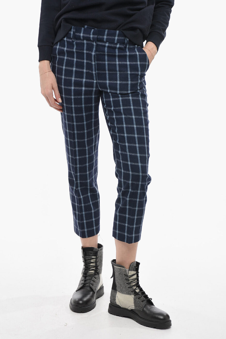 ݥȺ4!! å WOOLRICH ܥ ѥ ǥ Trousers WOOL-BLENDED COM...