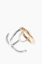 シャルロット シェネ CHARLOTTE CHESNAIS ジュエリー レディース Jewelry SILVER SATURN DOUBLE RING 17BA020SLV/D VEAR 関税 送料無料 ラッピング無料 2020SS dk