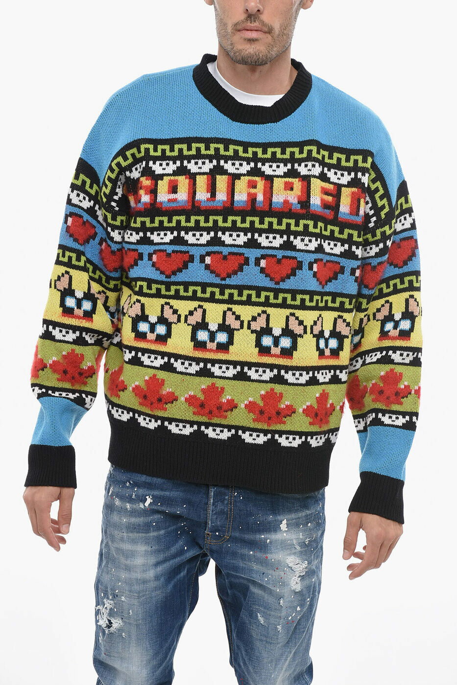 楽天市場】DSQUARED（素材（生地・毛糸）ウール）（ニット