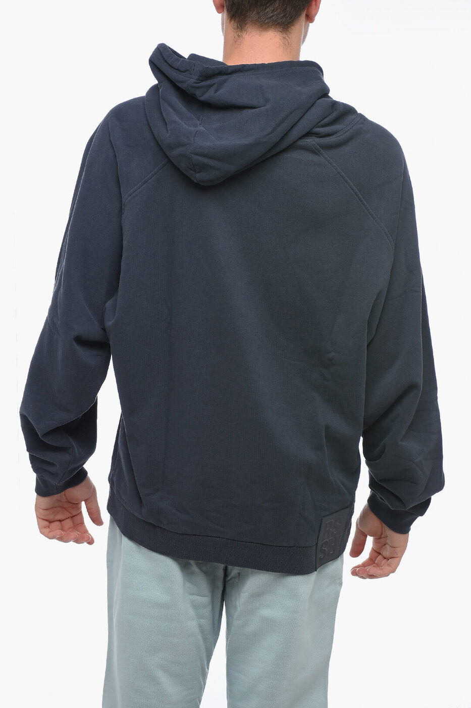 ラフ シモンズ RAF SIMONS スウェットシャツ トレーナー メンズ Sweatshirts EMBROIDERED LOGO HOODIE 231 175 0044 関税 送料無料 ラッピング無料 2020SS dk