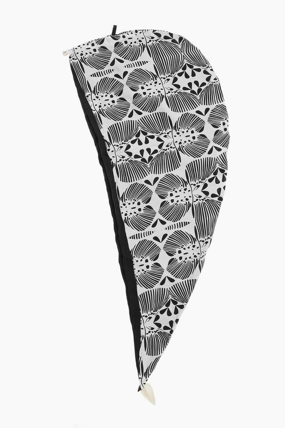 MHUDI ϥå ˹ ǥ Hats SILK REVERSIBLE TURBAN WITH FLORAL PRINT TURBA...