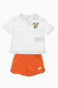 ナイキ NIKE KIDS パンツ ボーイズ Cargo trousers COTTON BLEND SHORTS AND T-SHIRT SET WITH EMBOSSED LOGO 86M017-N1Y 関税 送料無料 ラッピング無料 2020AW dk