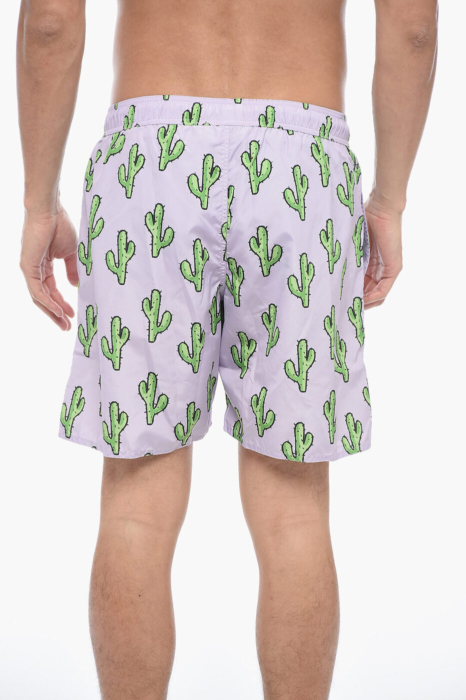 イエスアイアム YES I AM 水着 スイムウェア メンズ Swimwear CACTUS PRINTED BOXER SWIMSHORT YIA00061 LILIAC GREEN 関税 送料無料 ラッピング無料 2020SS dk