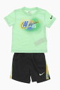 ナイキ NIKE KIDS パンツ ボーイズ Cargo trousers T-SHIRT AND SHORTS SET WITH GRADIENT SIDE BAND 86M041-023 関税 送料無料 ラッピング無料 2020AW dk