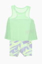 【1000円OFFクーポン配布中!】 ナイキ NIKE KIDS ズボン パンツ ガールズ Trousers PLEATED TANK TOP AND SHORTS SET 36M048-P63 関税 送料無料 ラッピング無料 2020AW dk