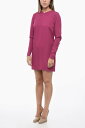 【土日限定1000円OFF】 ディースクエアード DSQUARED2 ワンピース ドレス レディース Dresses CREPE FABRIC LONG SLEEVED DRESS WITH LOGO CHARM S72CV0335S54907401 関税 送料無料 ラッピング無料 2020AW dk