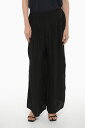 オールセインツ ALLSAINTS ズボン パンツ レディース Trousers SHEER FABRIC HEZZY PANTS WITH DRAWSTRING WAIST HEZZY WP032Y BLACK 関税 送料無料 ラッピング無料 2020AW dk