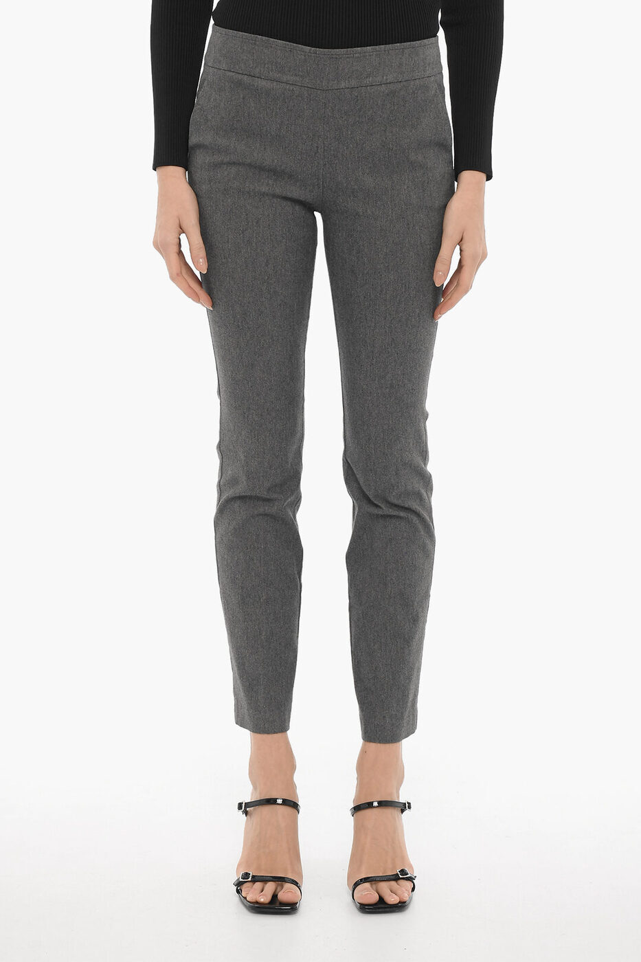 【本日ワンダフルデー！P3倍】 AVENUE MONTAIGNE アベニューモンテーニュ パンツ LOUIS F1366 GREY レディース STRAIGHT LOUIS PANTS WITH TWO POCKETS 【関税・送料無料】【ラッピング無料】 dkのサムネイル