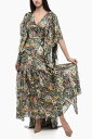 ラダブルジェイ LA DOUBLE J ワンピース ドレス レディース Dresses SILK AND LUREX KAFTAN WITH FLOREAL PATTERN DRE0450FCP004 TEM0001 関税 送料無料 ラッピング無料 2020SS dk