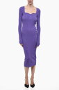リメイン REMAIN ワンピース ドレス レディース Dresses RIBBED DRESS WITH CURVED NECK RM2090 18 3737 関税 送料無料 ラッピング無料 2020SS dk