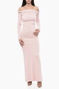 ブルマリン BLUMARINE ワンピース ドレス レディース Dresses OFF-THE-SHOULDER FLARED DRESS WITH CUT OUT DETAIL 2A292AN0124 関税 送料無料 ラッピング無料 2020SS dk