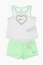【1000円OFFクーポン配布中!】 ナイキ NIKE KIDS ズボン パンツ ガールズ Trousers DRI-FIT SHORTS AND TANK TOP SET WITH PRINTED LOGO 36M001-E2E 関税 送料無料 ラッピング無料 2020AW dk