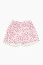 ディオール DIOR ズボン パンツ ガールズ Trousers ANIMAL PATTERNED STRETCH COTTON SHORTS WITH ELASTIC WAISTBAN 3WBM12SHTB_ WATER LILY 02B 関税 送料無料 ラッピング無料 2020AW dk