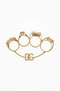 【1000円OFFクーポン配布中!】 ドルチェ&ガッバーナ DOLCE&GABBANA ジュエリー レディース Jewelry GOLDE-EFFECT RINGS WITH JEWELS WRO8S1 W1111 G1012 関税 送料無料 ラッピング無料 2020AW dk