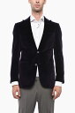 コルネリアーニ CORNELIANI フォーマル スーツ メンズ Formal Outfits LINED SINGLE BREASTED VELOUR BLAZER WITH JETTED POCKETS 766930 5818202 044 関税 送料無料 ラッピング無料 2020AW dk