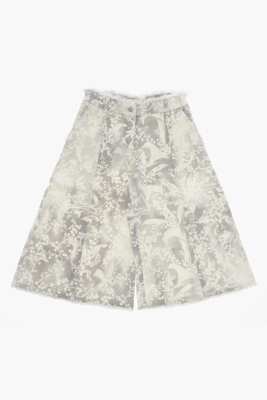 ǥ DIOR ܥ ѥ 륺 Trousers PATTERNED FLARED PANTS WITH LOGOED BU...