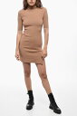 【土日限定1000円OFF】 ディースクエアード DSQUARED2 ワンピース ドレス レディース Dresses TURTLENECK STRETCH FABRIC SHEATH DRESS S75CV0708 S18168 124 関税 送料無料 ラッピング無料 2020AW dk