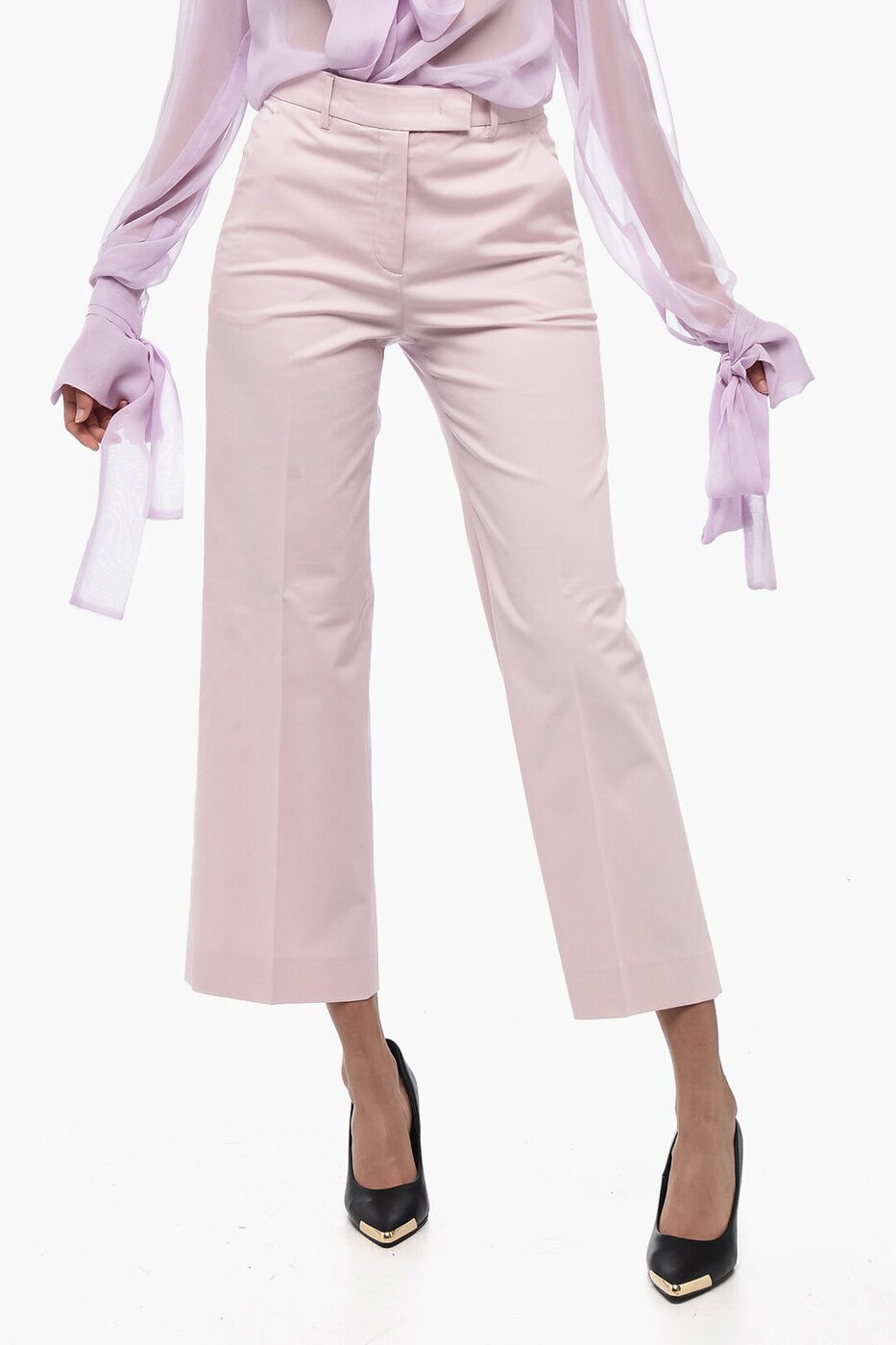 ȥ꡼ QL2 ܥ ѥ ǥ Trousers STRAIGHT FIT TEODORA STRETCH COTTON ...